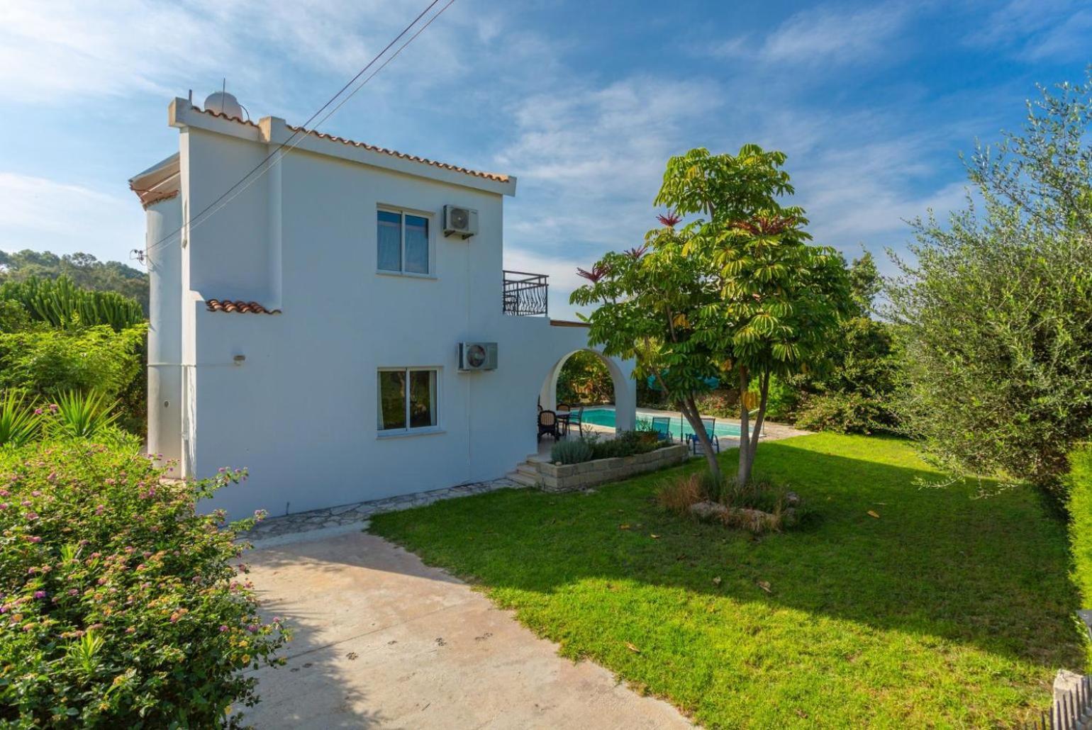 Sun Beach Villa Tria Polis Extérieur photo